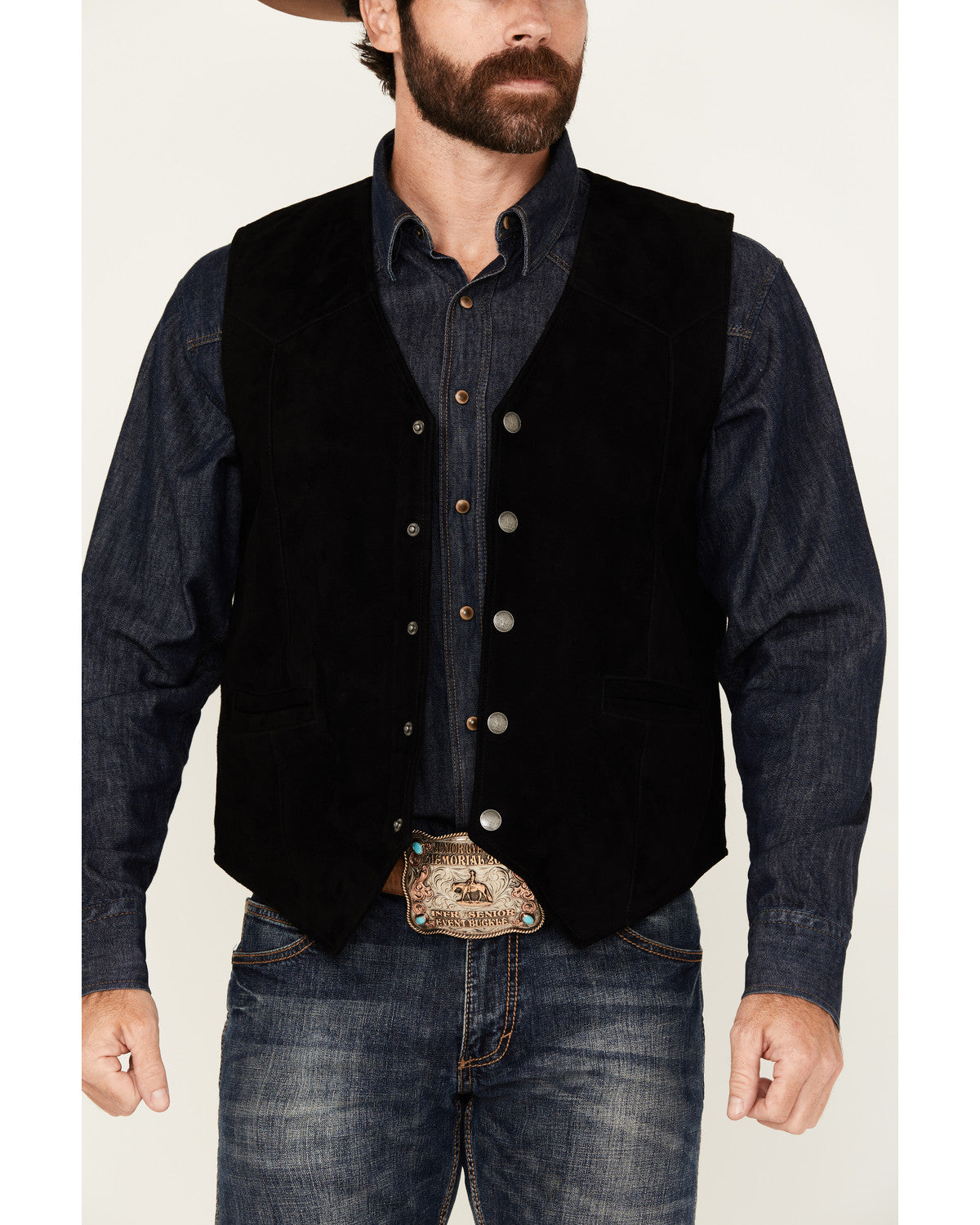 Men's Angus 2.0 Suede Vest | Cody James Clothing