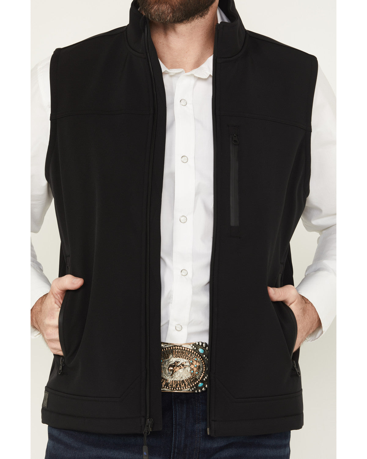 Men's Estacado Concealed Carry Softshell Vest | Cody James Clothing