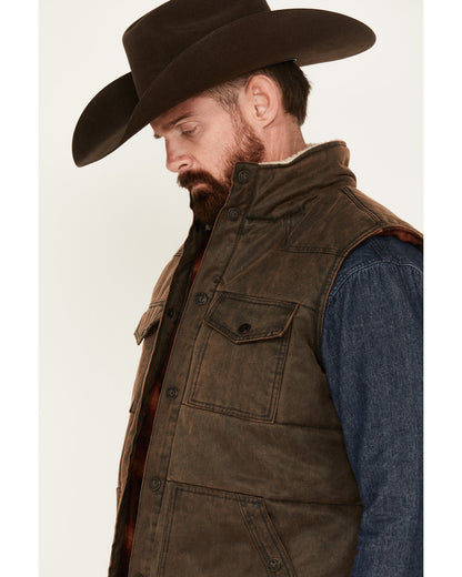 Men's Oil Slick Snap Vest | Cody James Clothing