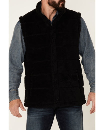Men's Mesa Quilted Snap-Front Sherpa Vest | Cody James Clothing|Sale