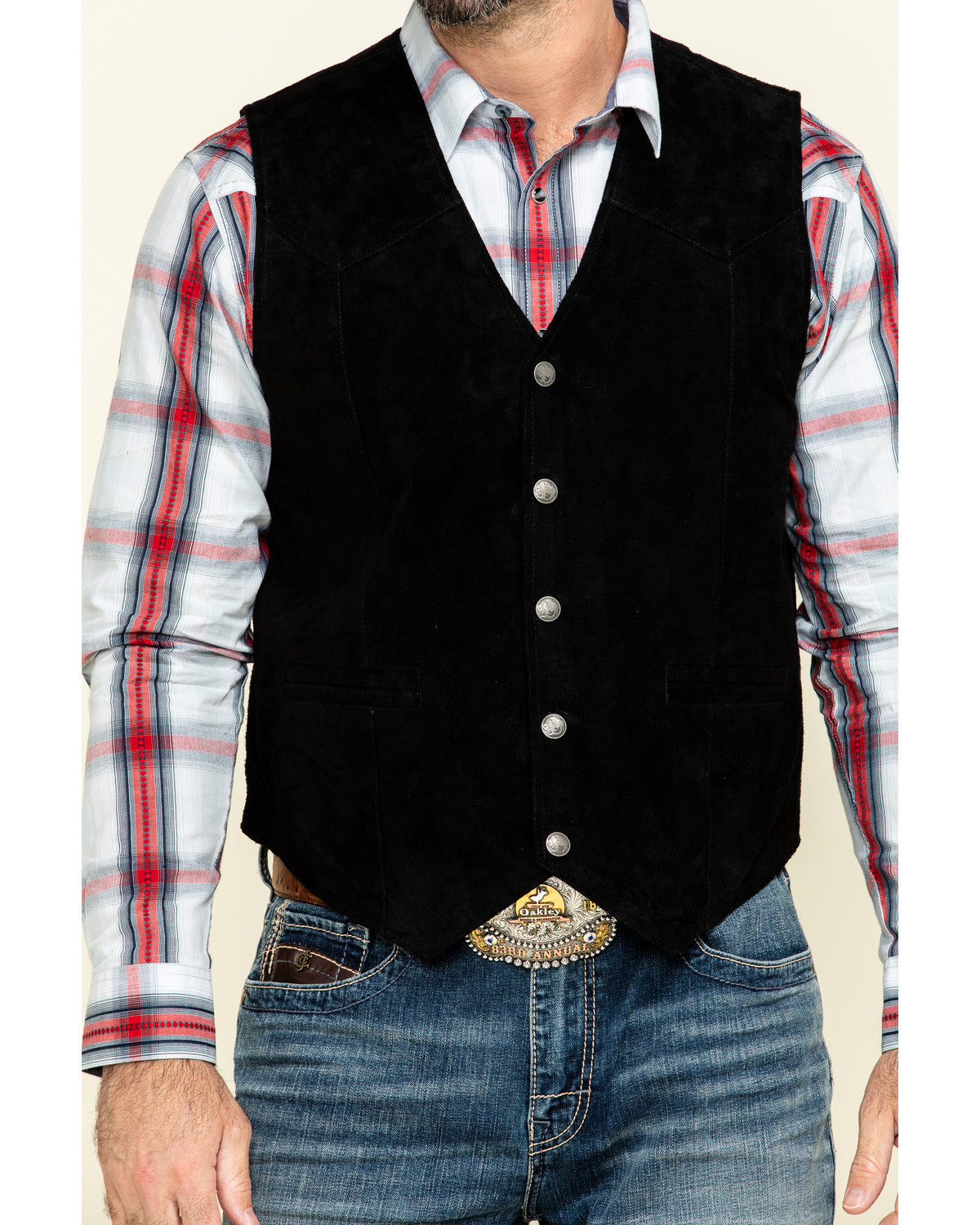 Men's Angus Suede Vest | Cody James Clothing
