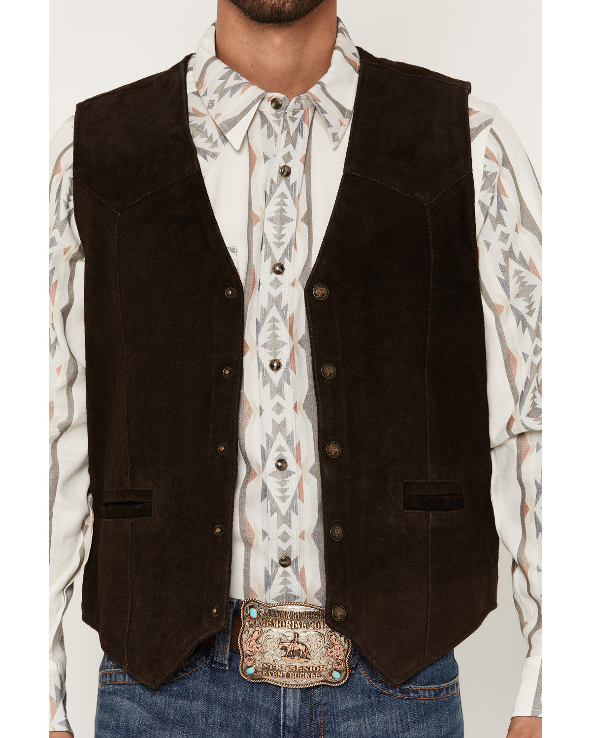 Men's Angus Suede Vest | Cody James Clothing