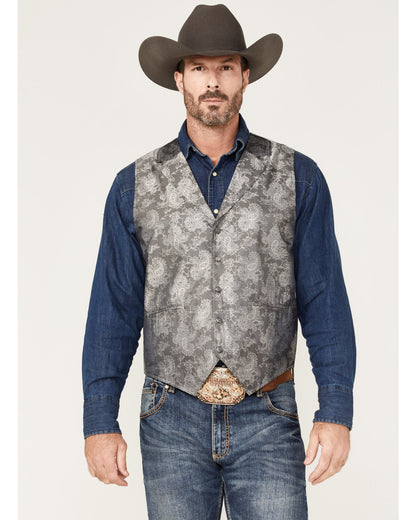 Men's Regal Paisley Print Vest | Cody James Clothing|Sale