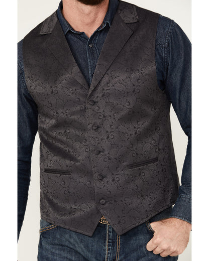 Men's Nashville Paisley Print Dress Vest | Cody James Clothing