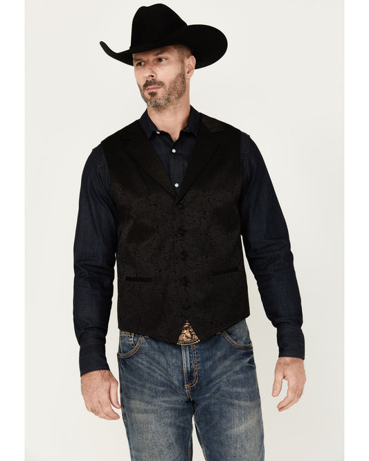 Men's Nashville Paisley Print Vest | Cody James Clothing