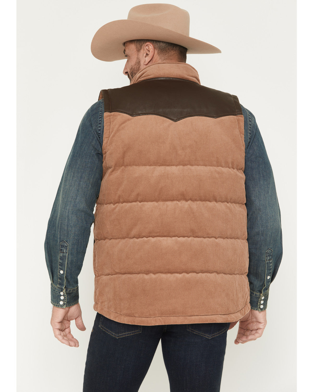 Men's Lonoke Corduroy Puffer Vest - Tall | Cody James Clothing