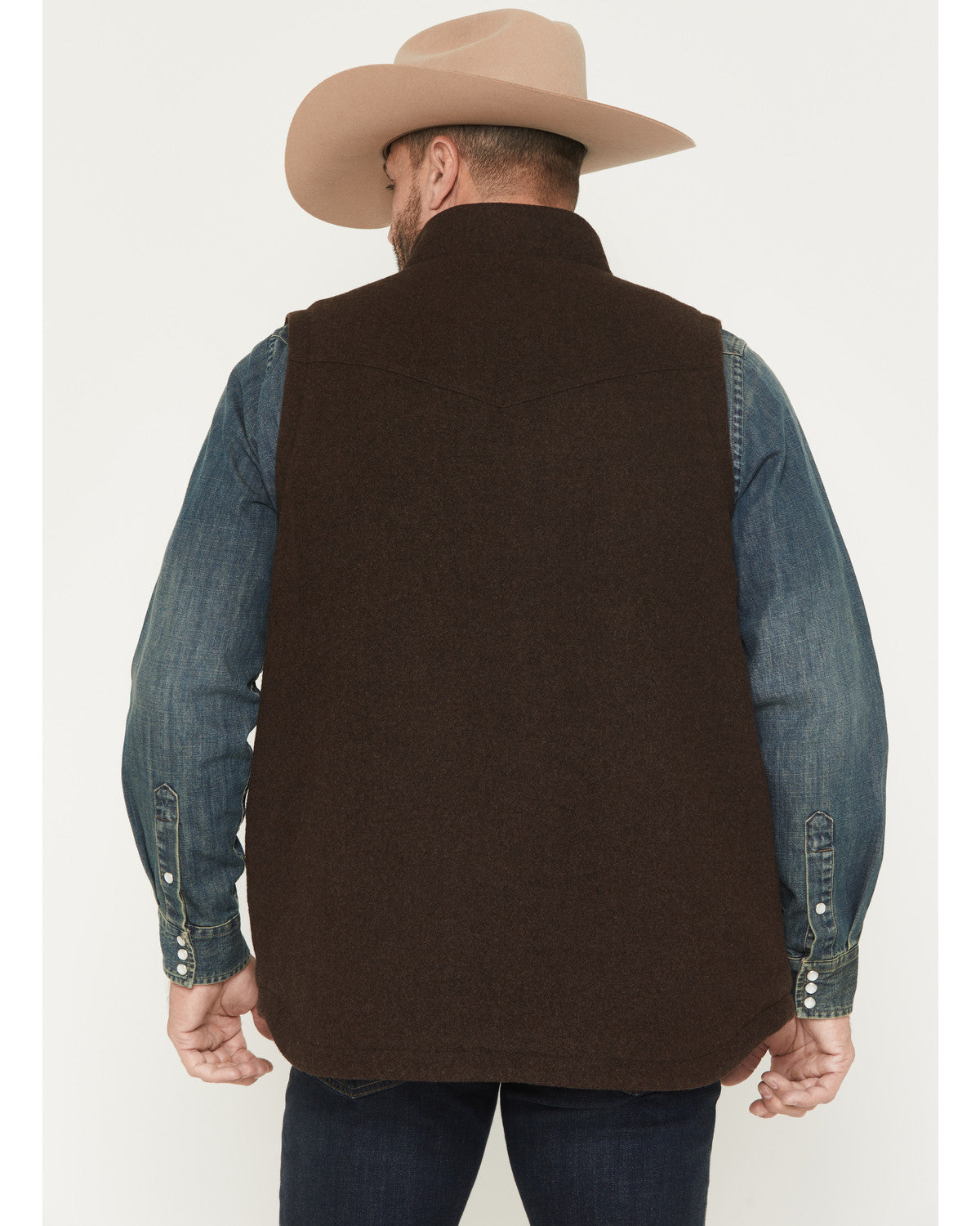 Men's Miller Sherpa Lined Wool Vest | Cody James Clothing|Sale