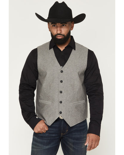 Men's Brogue Button-Down Vest | Cody James Clothing