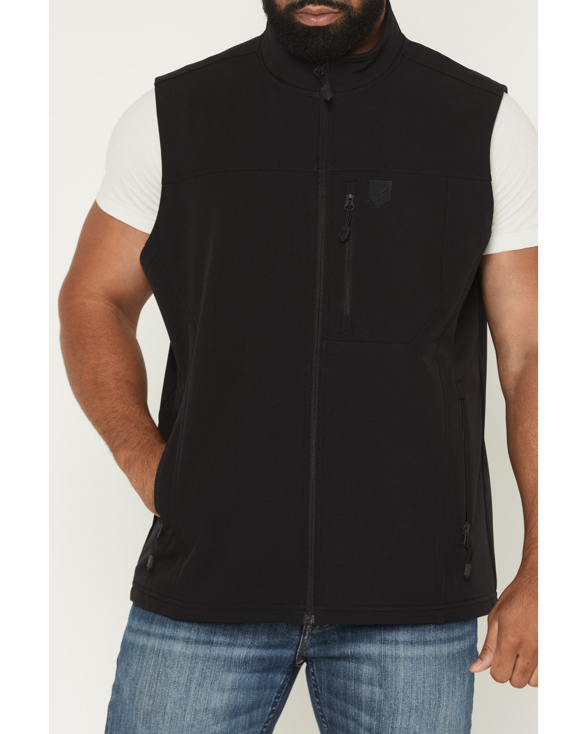 RANK 45® Men's Ralington Softshell Vest - Big | Cody James Clothing