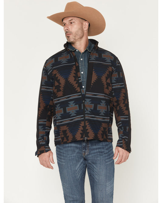 Men's Southwestern Print Softshell Jacket | Cody James Clothing|Sale