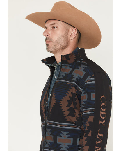 Men's Southwestern Print Softshell Jacket | Cody James Clothing|Sale