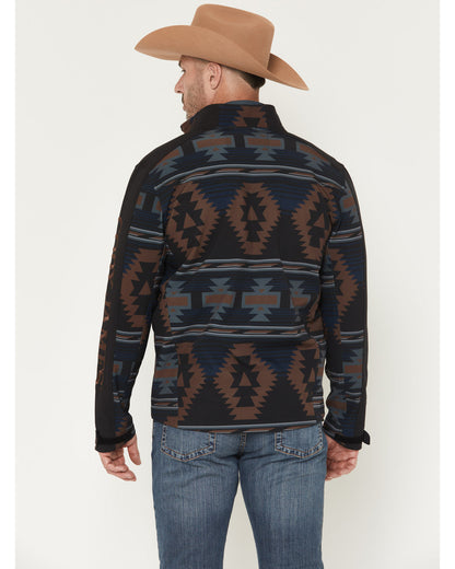 Men's Southwestern Print Softshell Jacket | Cody James Clothing|Sale