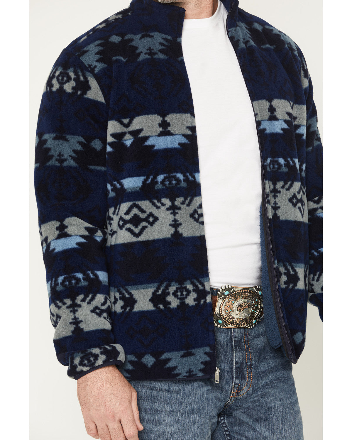 Men's Barrens Southwestern Print Zip-Up Jacket | Cody James Clothing|Sale
