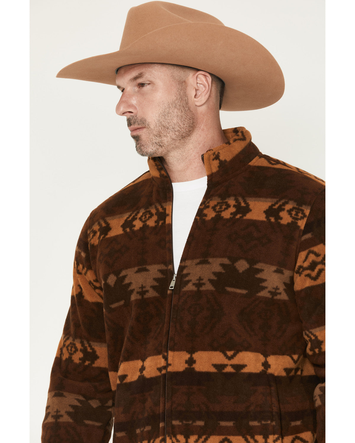 Men's Willows Southwestern Print Zip-Up Jacket | Cody James Clothing|Sale
