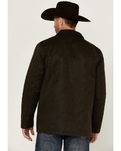 Men's Road Dust Washed Oil Skin Long Jacket | Cody James Clothing|Boys