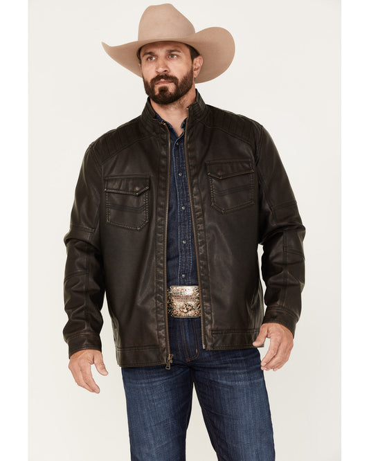 Men's Houston Distressed Moto Jacket | Cody James Clothing