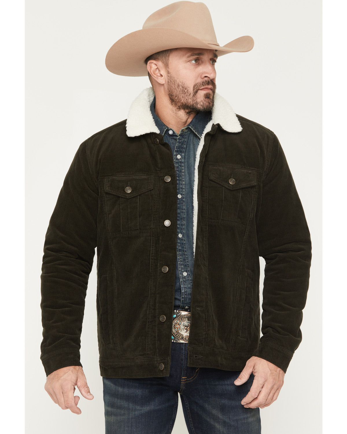 Men's Ozark Sherpa Lined Corduroy Jacket | Cody James Clothing|Sale