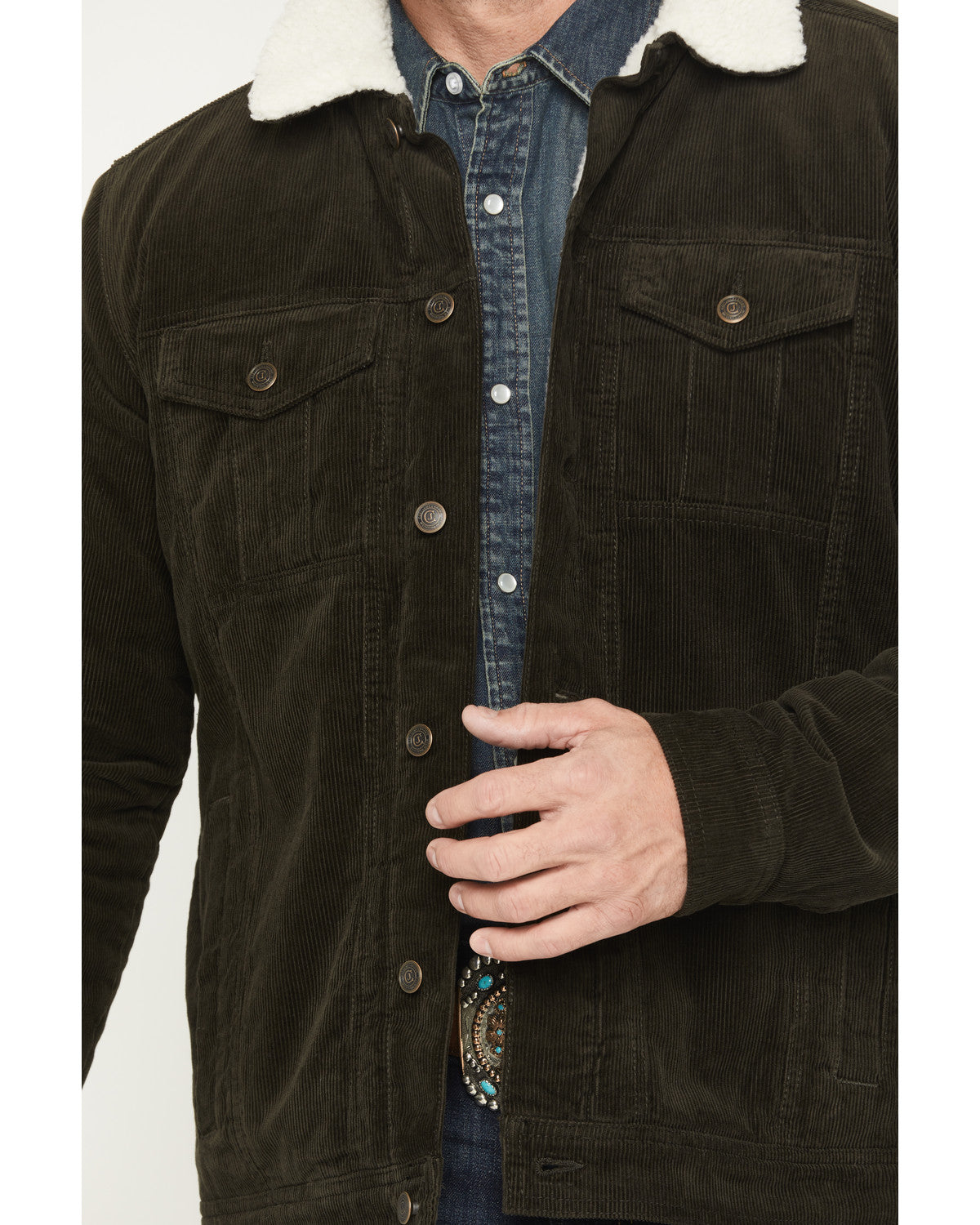 Men's Ozark Sherpa Lined Corduroy Jacket | Cody James Clothing|Sale