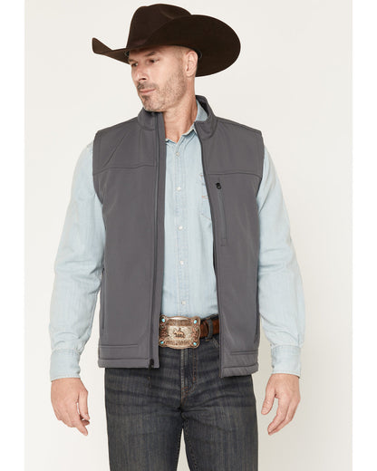 Men's Estacado Solid Concealed Carry Softshell Vest - Big | Cody James Clothing