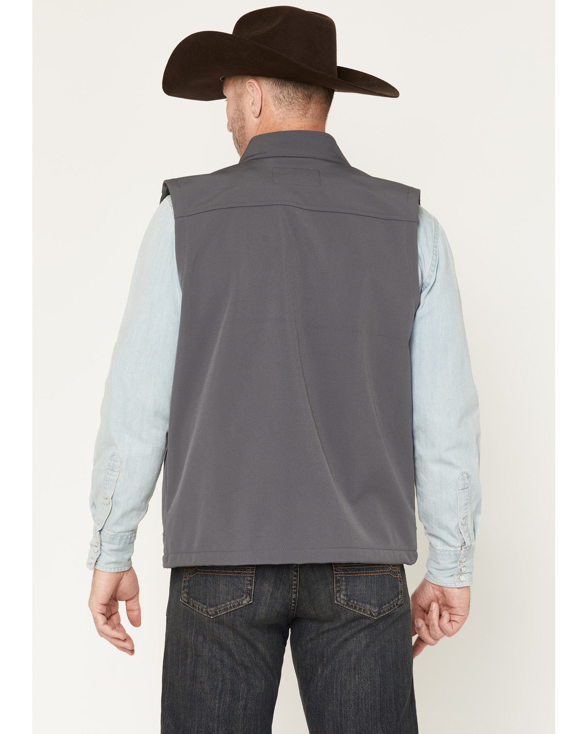 Men's Estacado Solid Concealed Carry Softshell Vest | Cody James Clothing