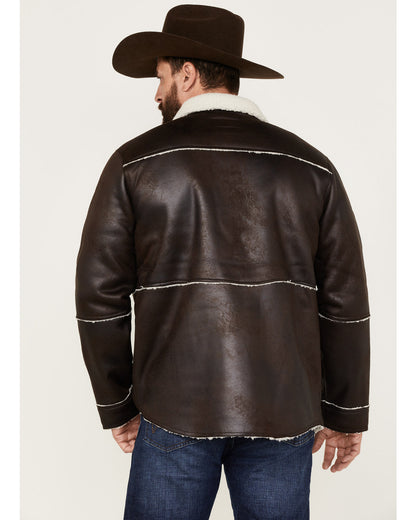 Men's Carmine Faux Shearling Shacket | Cody James Clothing|Accessories|Sale