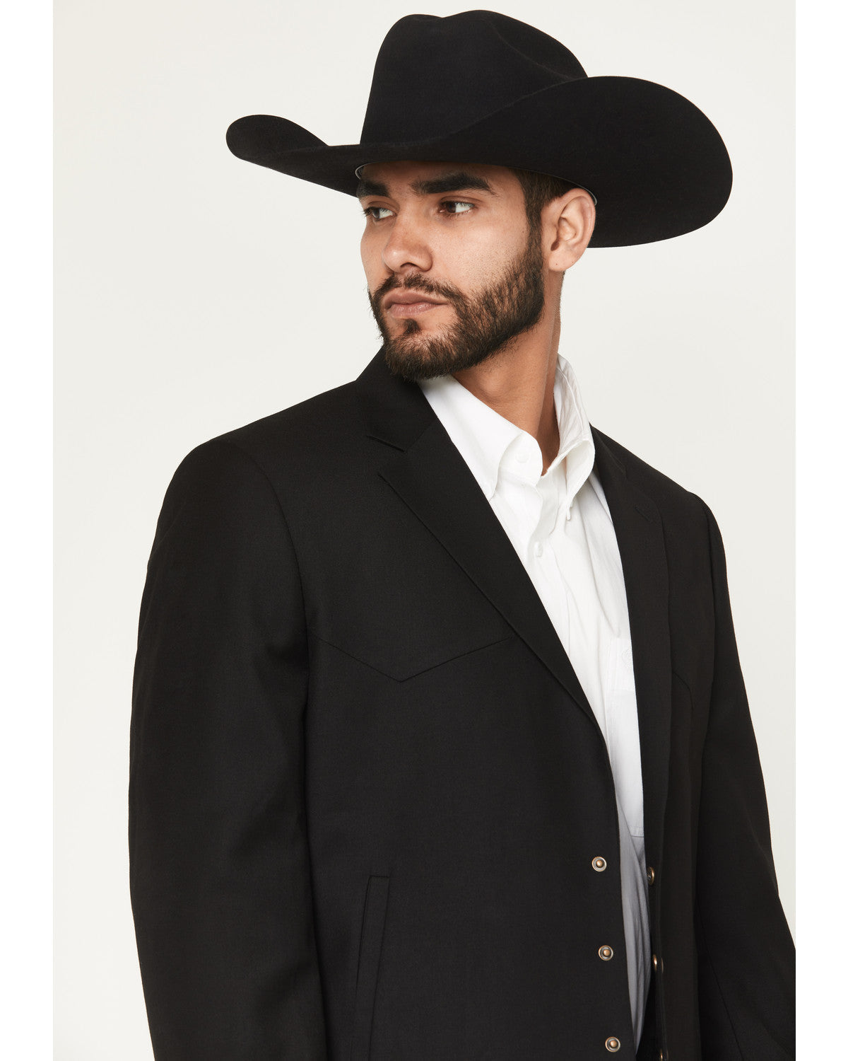 Black 1978® Men's Solid Snap Cropped Sportcoat | Cody James Clothing|Sale