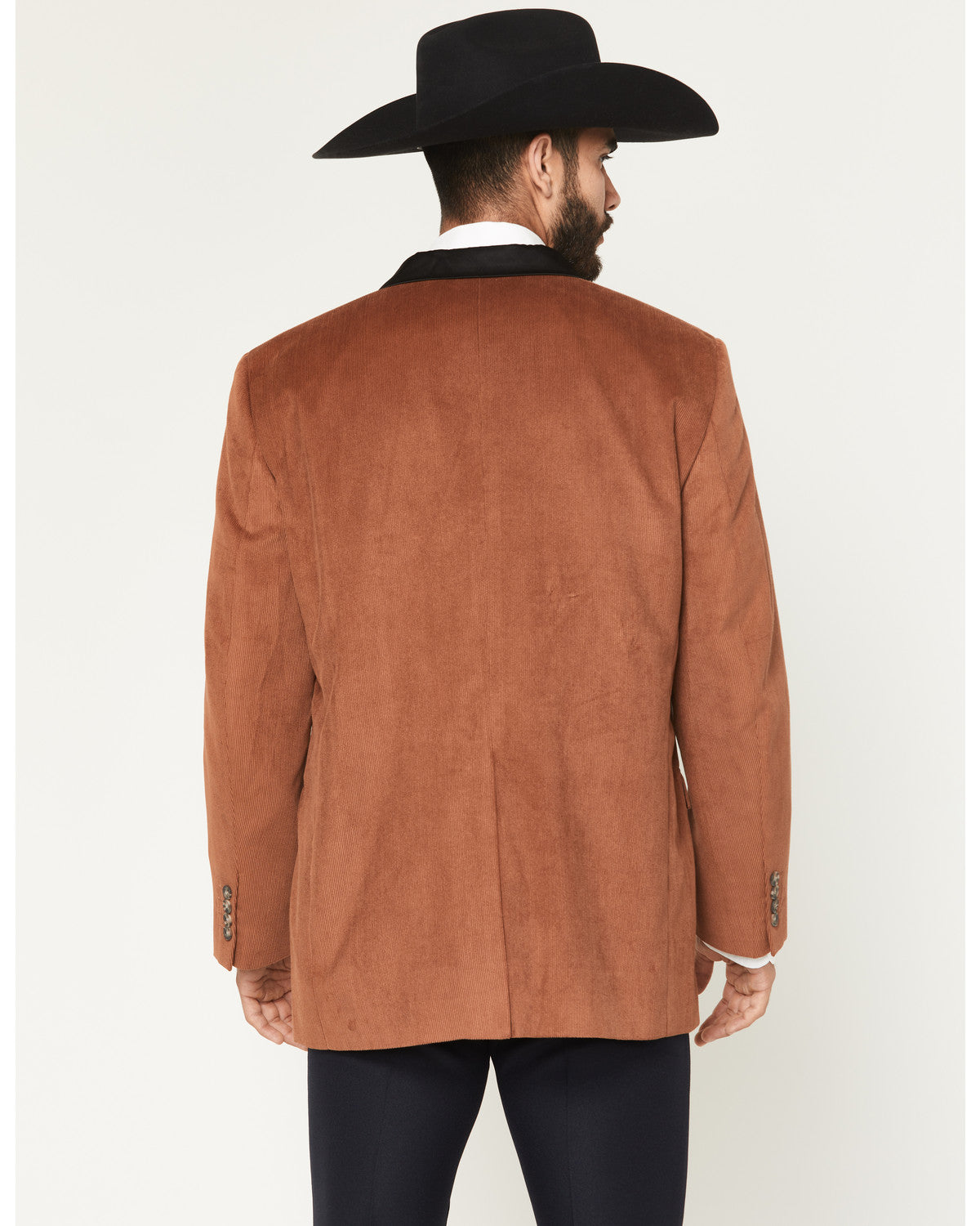 Black 1978® Men's Solid Corduroy Button-Down Sportcoat | Cody James Clothing