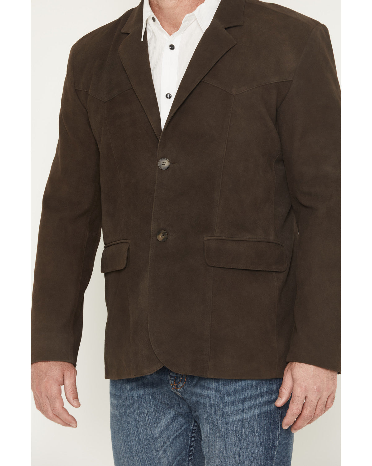 Men's Genuine Suede Leather Blazer | Cody James Clothing|Sale