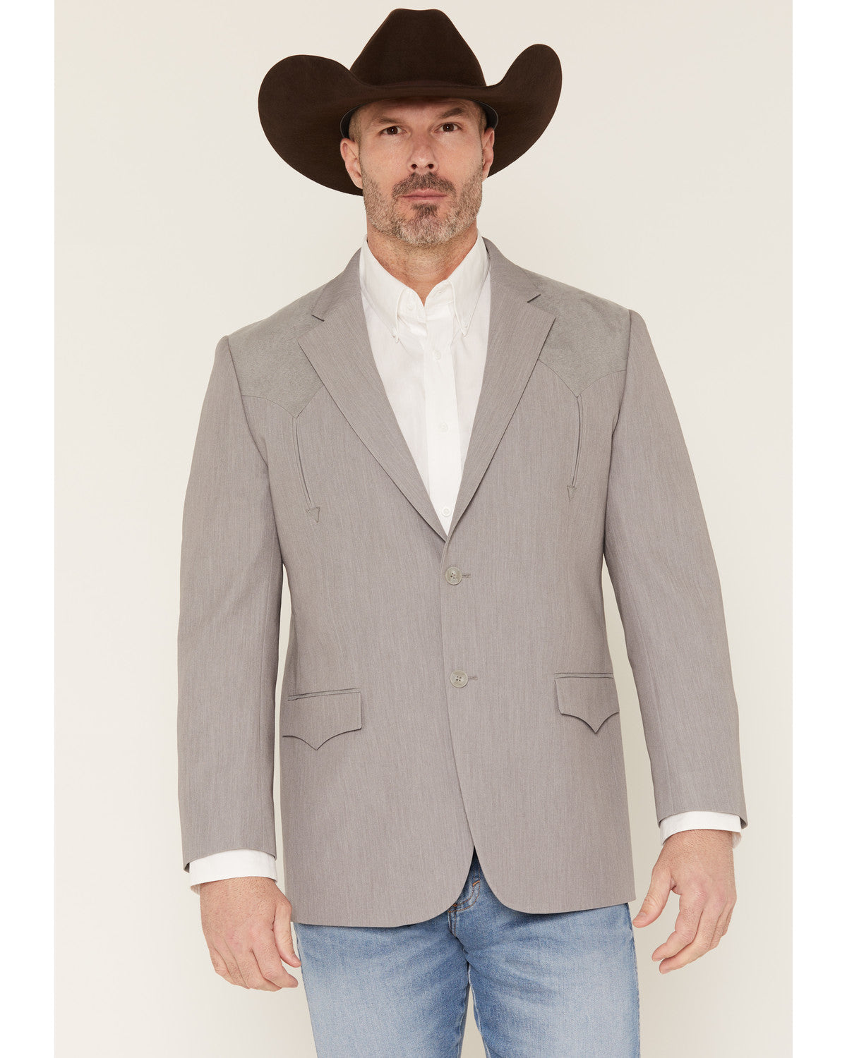 Men's The Big Spring Faux Suede Button-Down Sportcoat | Cody James Clothing