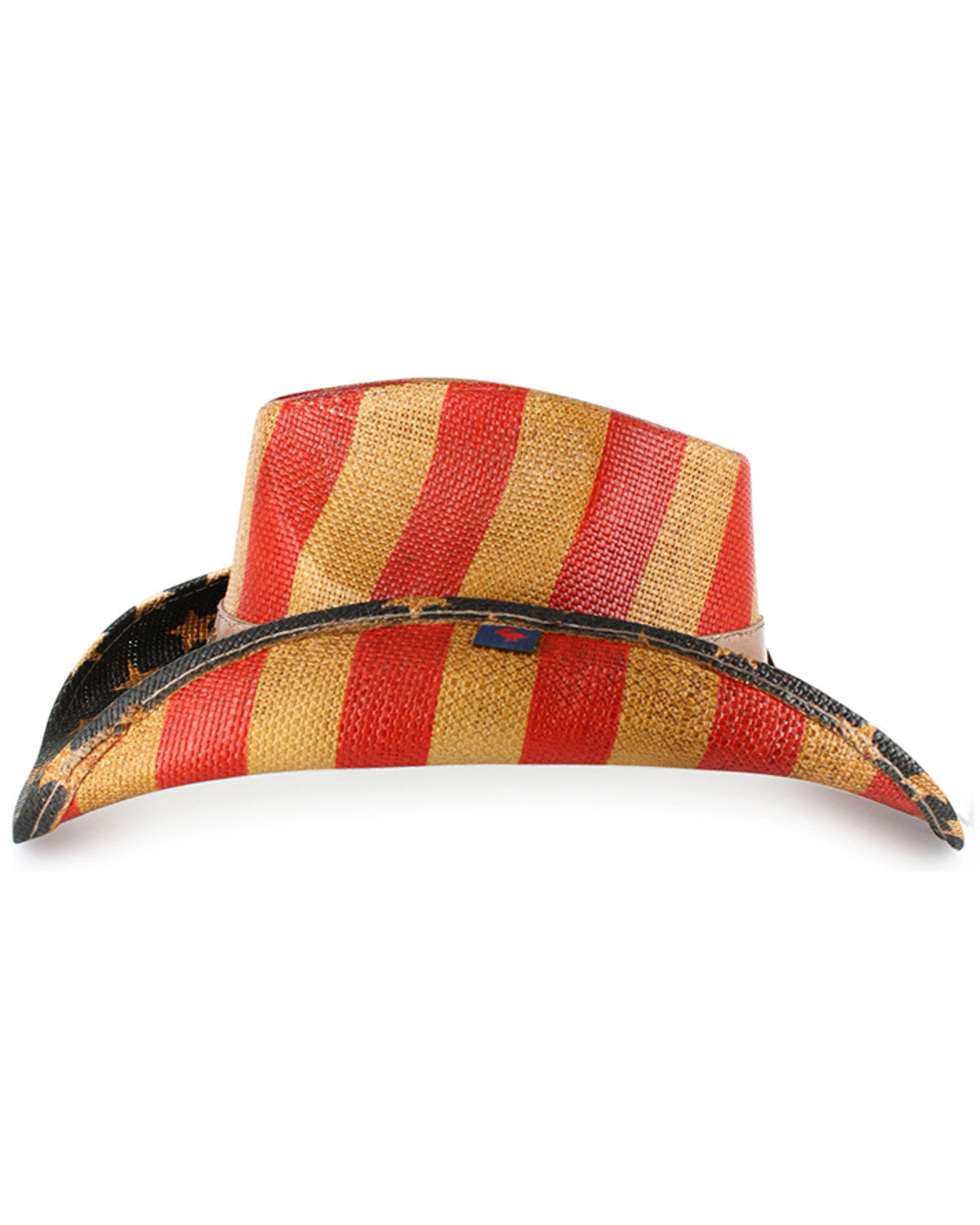 Justice American Flag Drifter Straw Cowboy Hat | Cody James Hats
