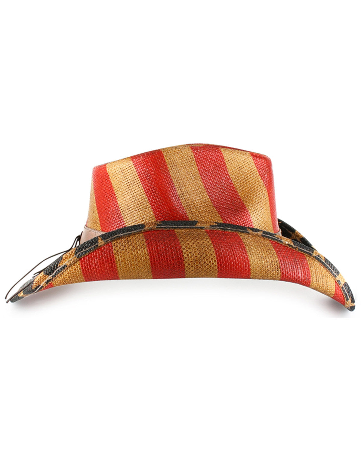 Justice American Flag Drifter Straw Cowboy Hat | Cody James Hats