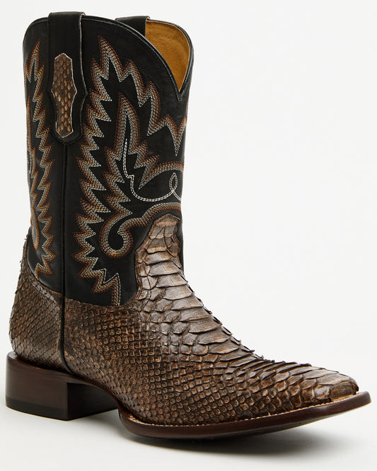 Men's Slyde Exotic Python Western Boots - Broad Square Toe | Cody James Boots