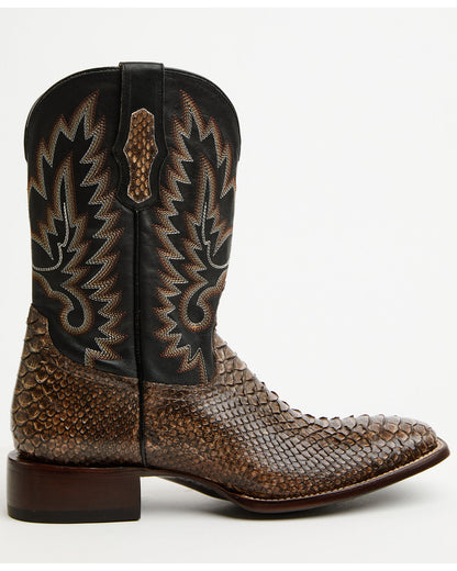 Men's Slyde Exotic Python Western Boots - Broad Square Toe | Cody James Boots