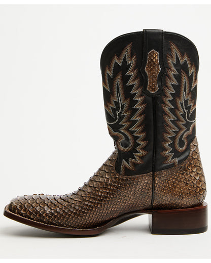 Men's Slyde Exotic Python Western Boots - Broad Square Toe | Cody James Boots
