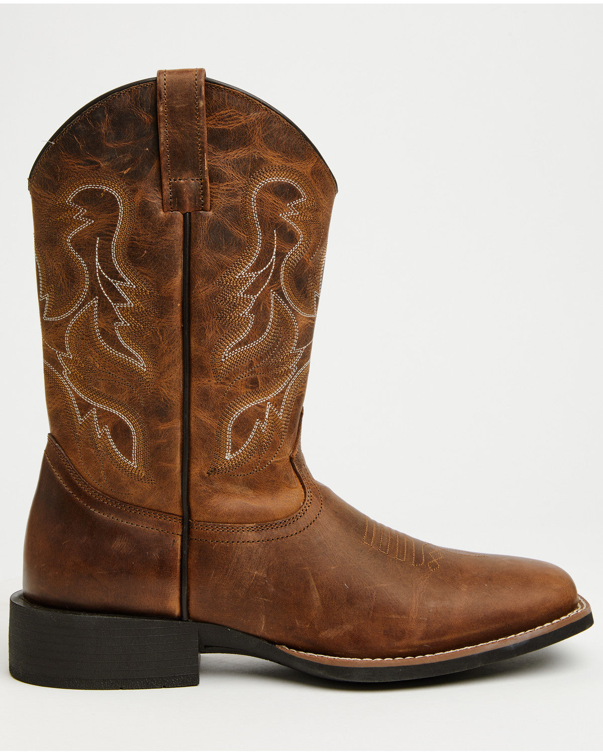 Men's Ace Zip Performance Western Boots - Broad Square Toe | Cody James Boots