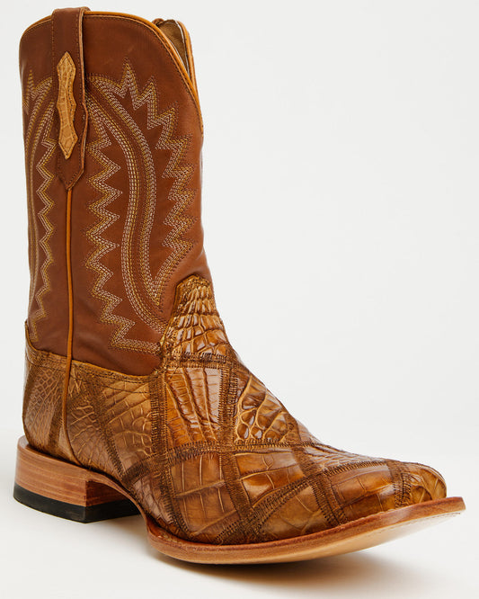 Men's Exotic American Alligator Western Boots - Broad Squar | Cody James Boots