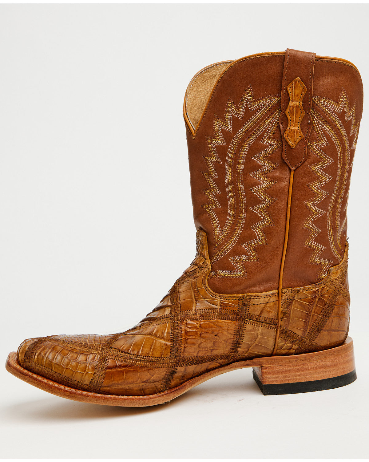 Men's Exotic American Alligator Western Boots - Broad Squar | Cody James Boots
