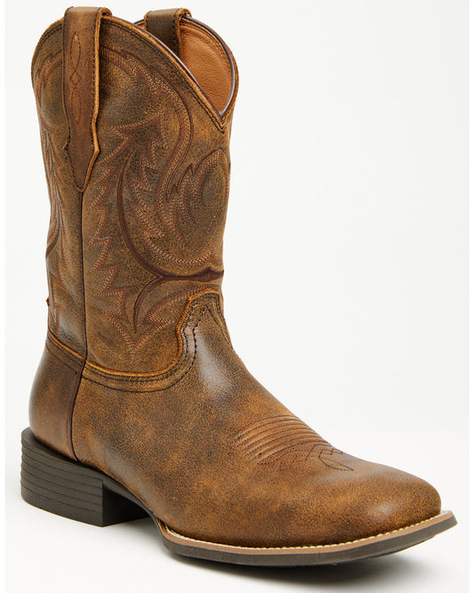Men's Force Performance Western Boots - Broad Square Toe | Cody James Boots