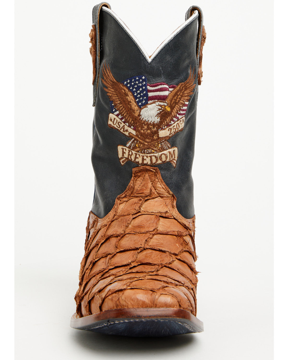 Men's America 250 Freedom Exotic Pirarucu Western Boots - B | Cody James Boots