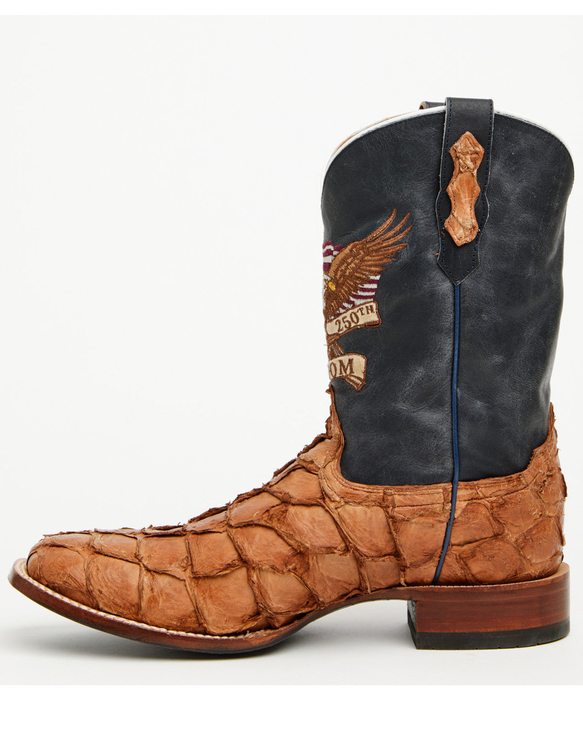 Men's America 250 Freedom Exotic Pirarucu Western Boots - B | Cody James Boots
