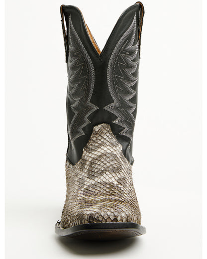 Men's Exotic Anaconda Western Boots - Broad Square Toe | Cody James Boots