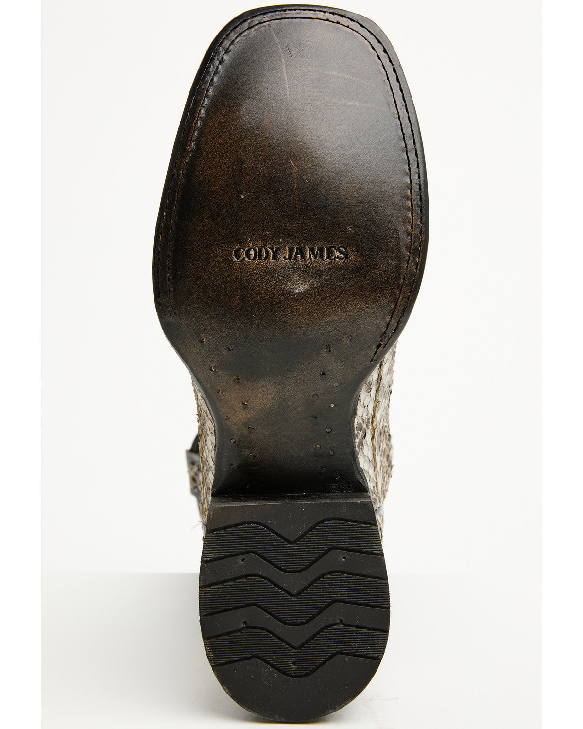 Men's Exotic Anaconda Western Boots - Broad Square Toe | Cody James Boots