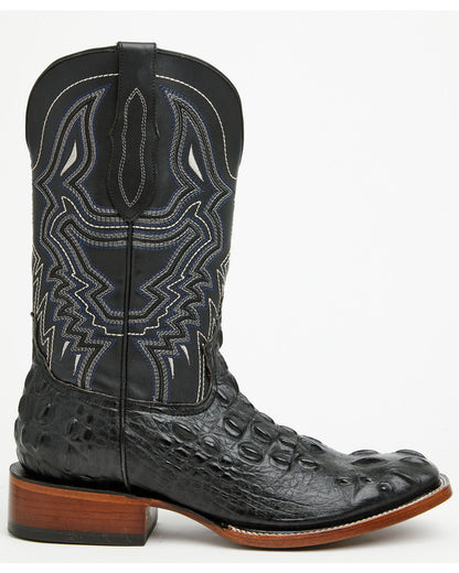 Men's Croc Print Badlands Western Boots - Broad Square Toe | Cody James Boots