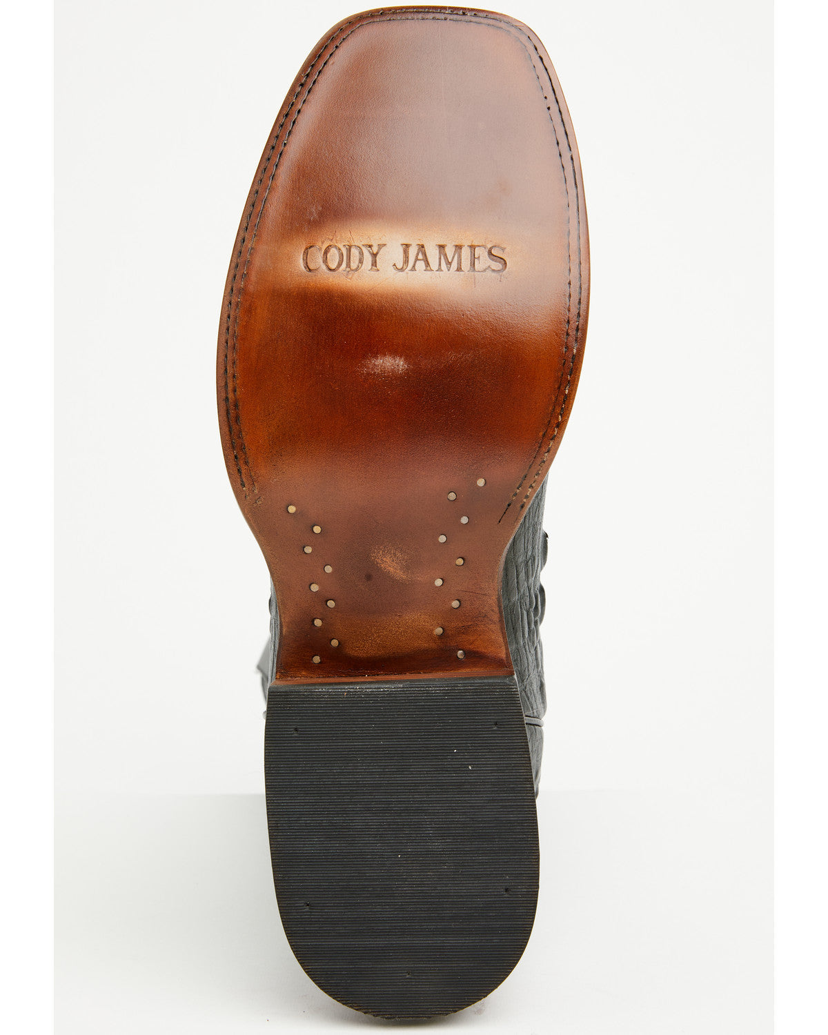 Men's Croc Print Badlands Western Boots - Broad Square Toe | Cody James Boots