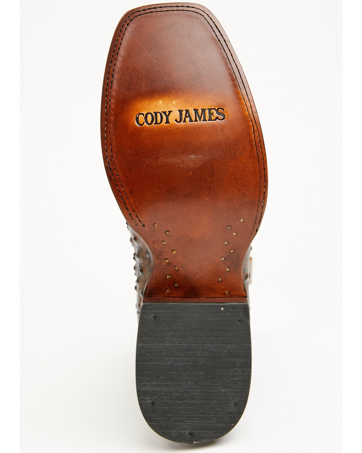 Men's Badlands Ostrich Print Western Boots - Broad Square T | Cody James Boots