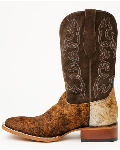 Men's Badlands Cowhide Western Boots - Broad Square Toe | Cody James Boots