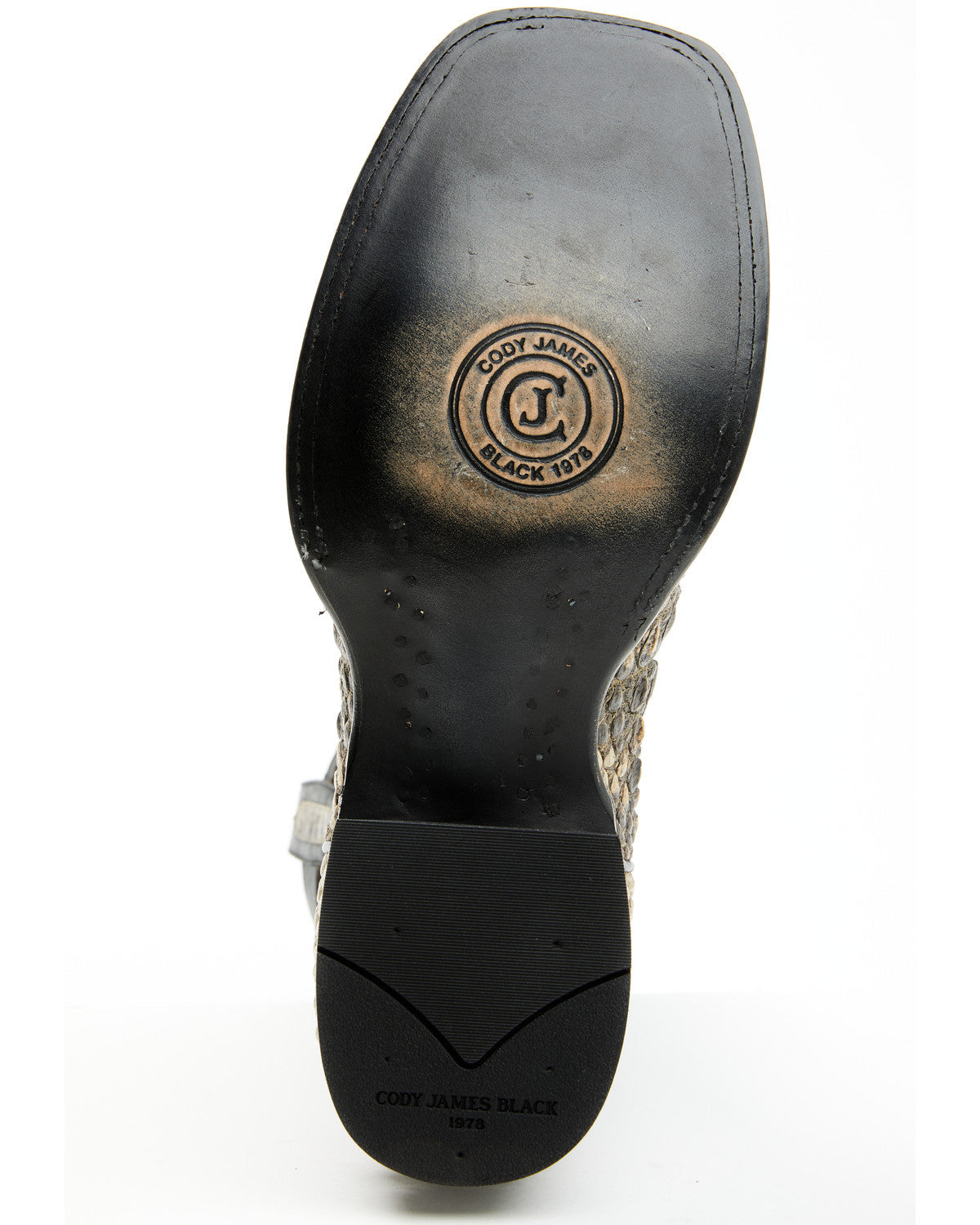 Black 1978® Men's Tillman Exotic Hornback Alligator Western | Cody James Boots
