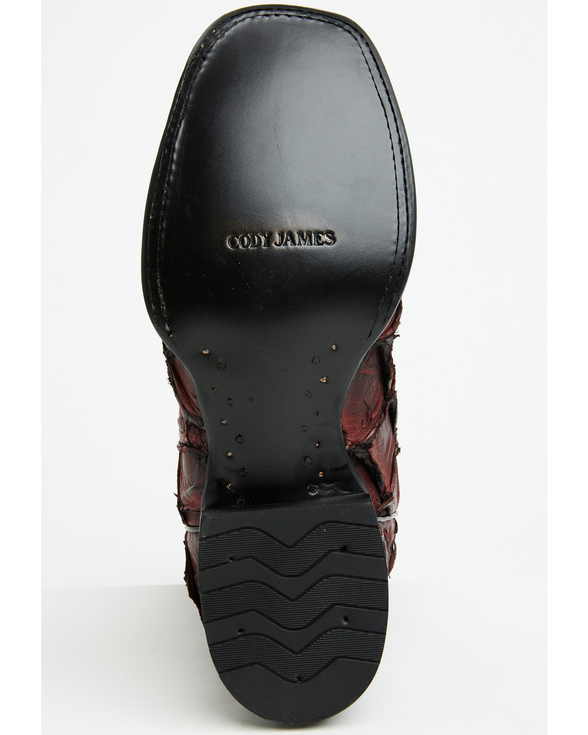 Men's Exotic Pirarucu Western Boots - Broad Square Toe | Cody James Boots