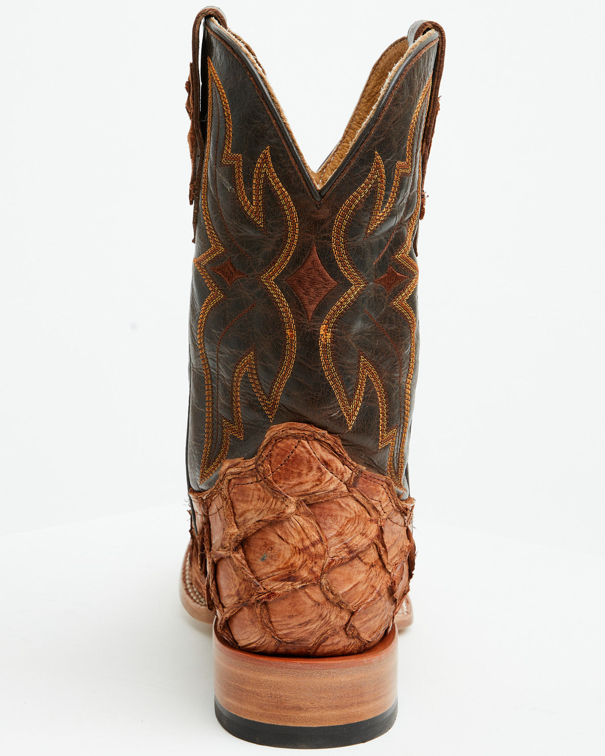 Men's Exotic Pirarucu Western Boots - Broad Square Toe | Cody James Boots