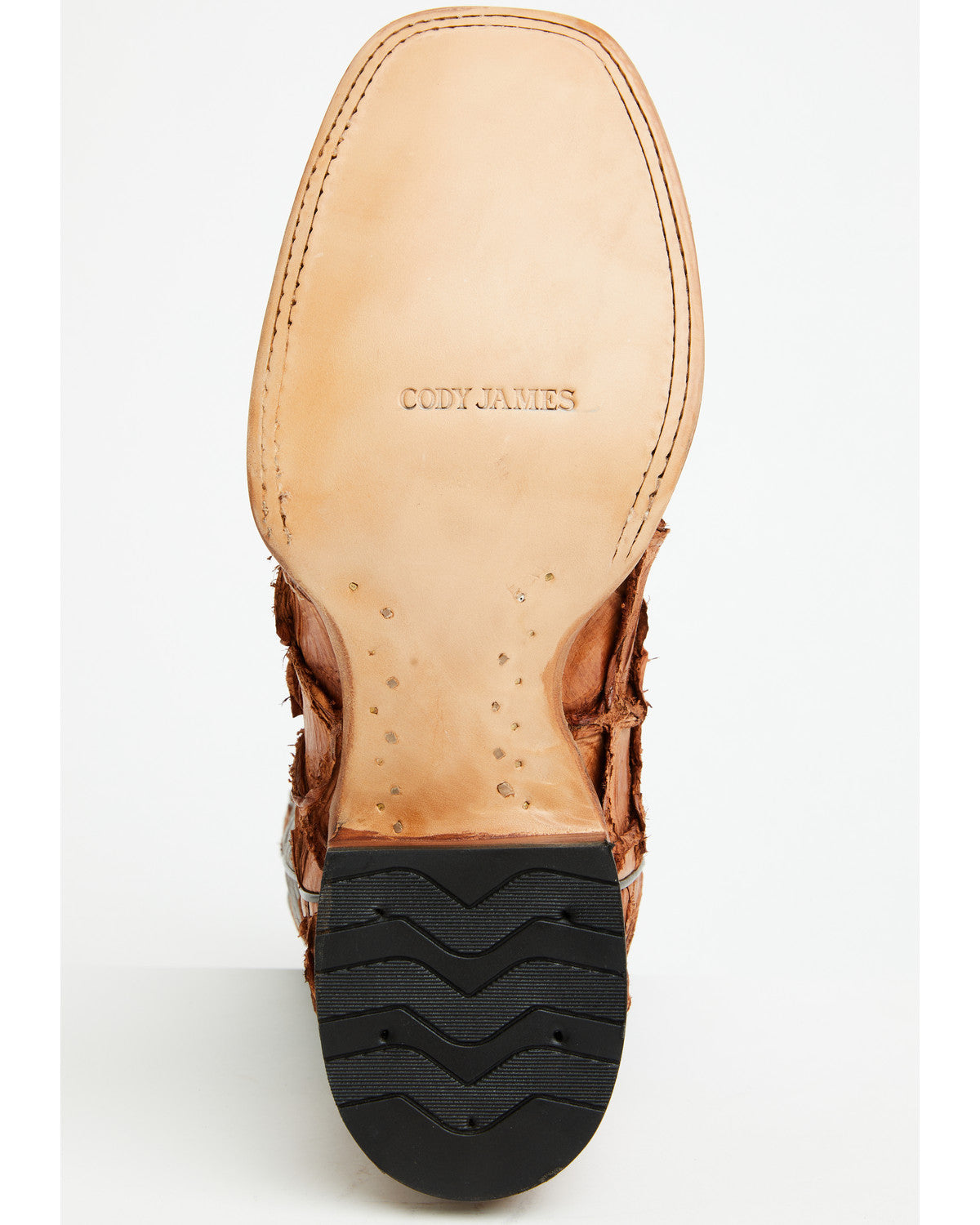 Men's Exotic Pirarucu Western Boots - Broad Square Toe | Cody James Boots